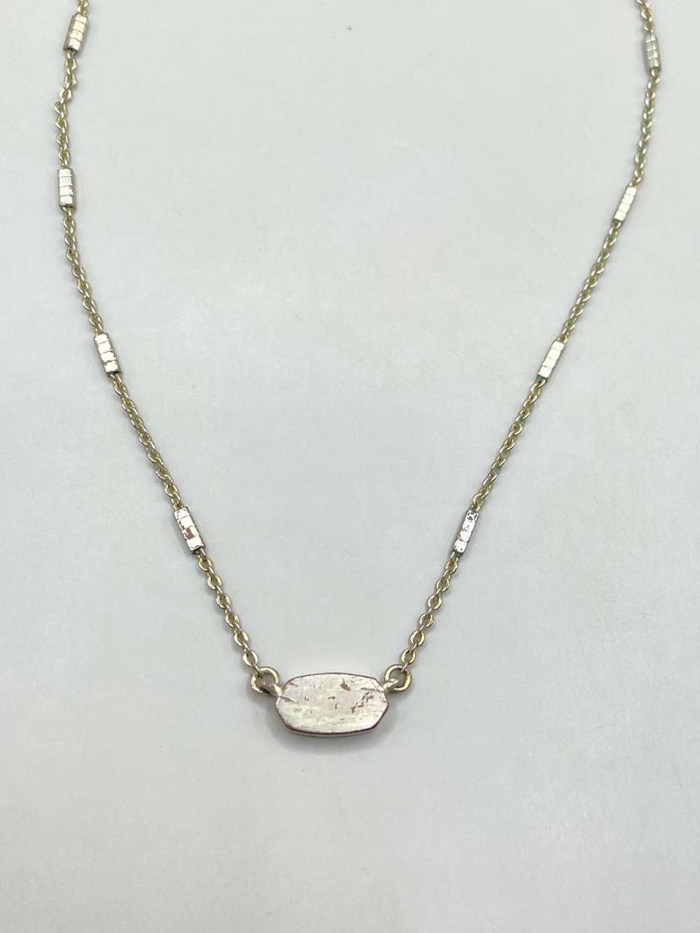 Kendra Scott Silver Fern Necklace